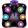 Electronic Dance Mat with Light-up 6-Button Wireless Bluetooth E990576