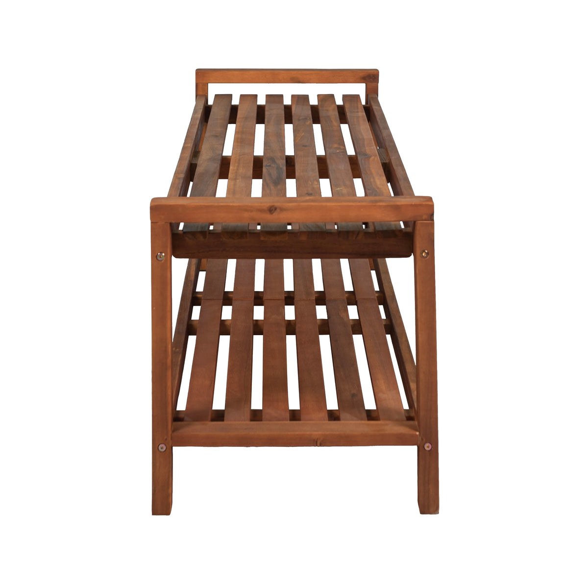 Teak Acacia Wood 3-Seat Outdoor Bench F395