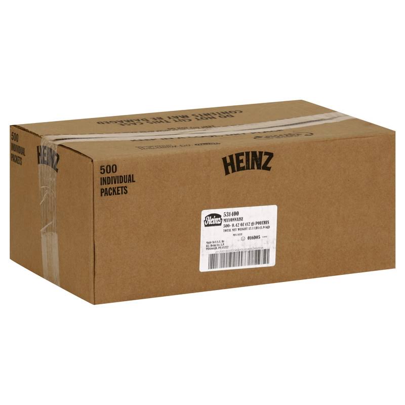 Heinz Single Serve Real Mayonnaise (500 ct Casepack) Z235