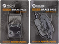 Semi-Metallic Brake Pad Set Pack of 2 A3221