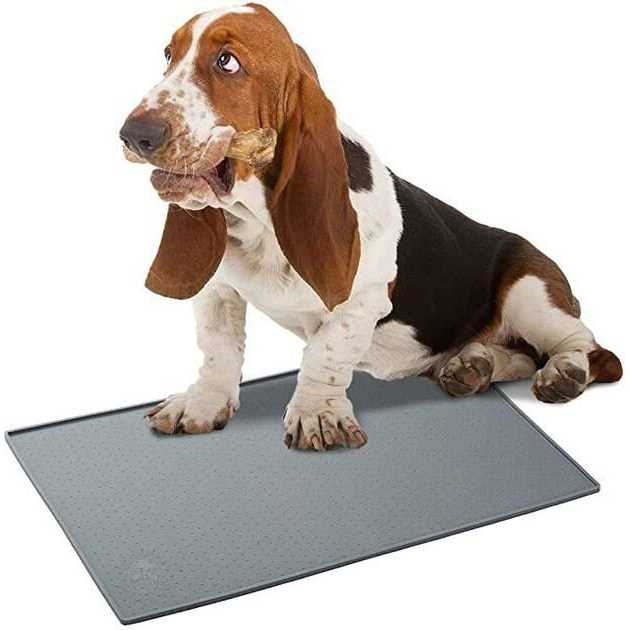 Silicone Pet Feeding Mat with Raised Edges R883