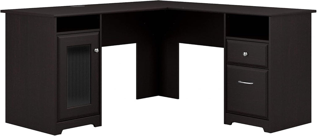 White L Shaped Computer Desk D26690