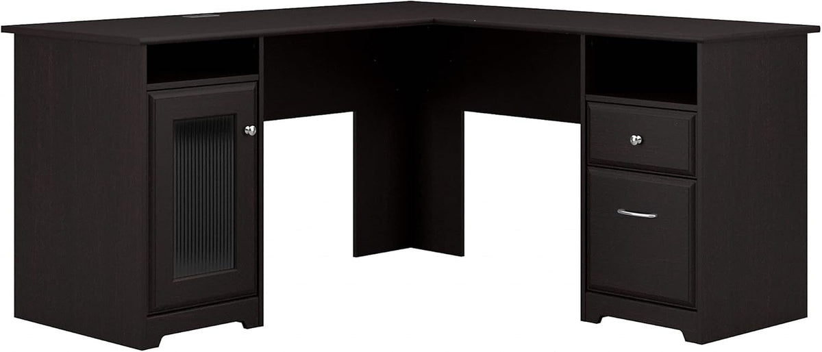 White L Shaped Computer Desk D26690