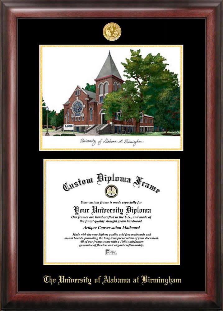 8.5x22 x 11x22 Gold Diploma Frame U92202