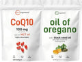 Oil of Oregano 6,000mg & CoQ10 100mg Softgels 2 Pack Q411