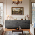 Rustic Brown 6 Drawer Dresser P191644