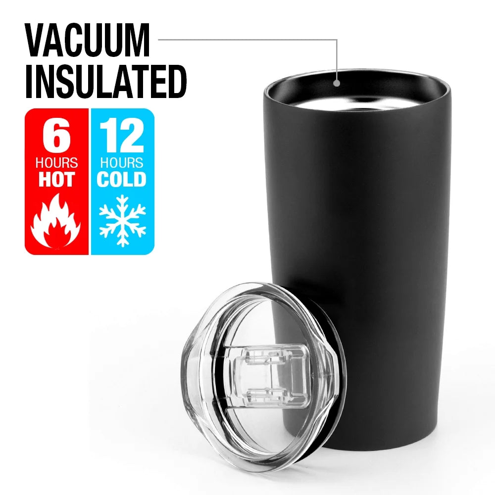 Stainless Steel Tumbler 20 oz Insulated Travel Mug T51287