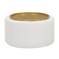 Cream Coffee Table with Storage U613455