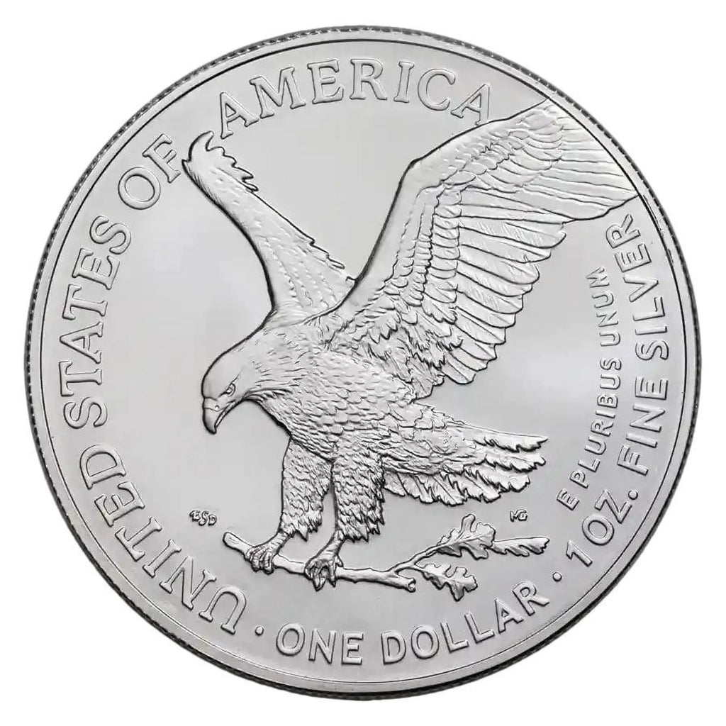 1 oz American Silver Eagle BU Tube of 20 Coins X35534