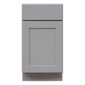Dove Gray Single Door Base Cabinet with Dovetail Drawer G7422