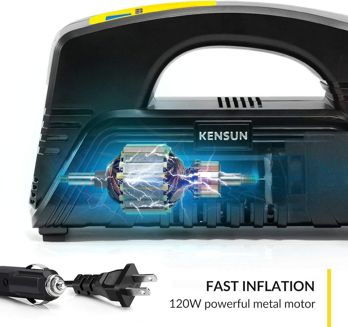 Portable AC/DC Digital Tire Inflator Air Compressor M75395