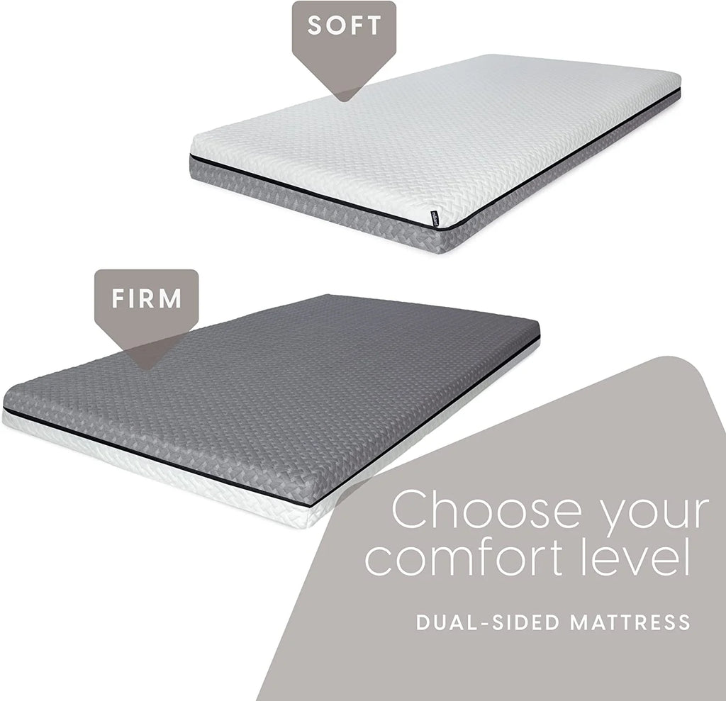 5 in. Memory Foam Mattress Twin Dual-Sided M389