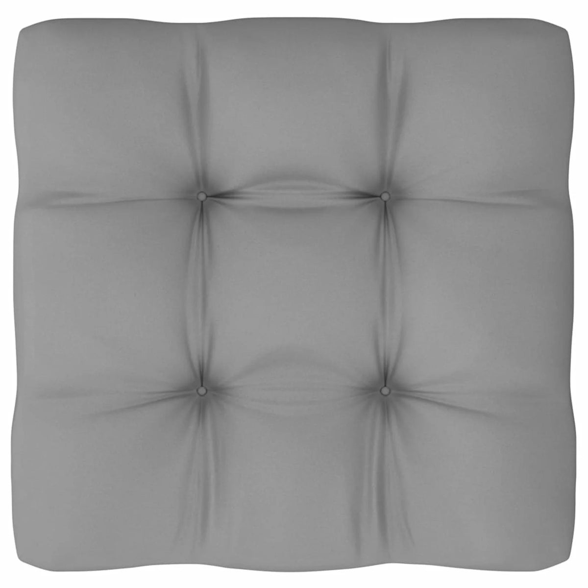 11 Piece Gray Cushioned Pinewood Sectional Outdoor Furniture Set X933