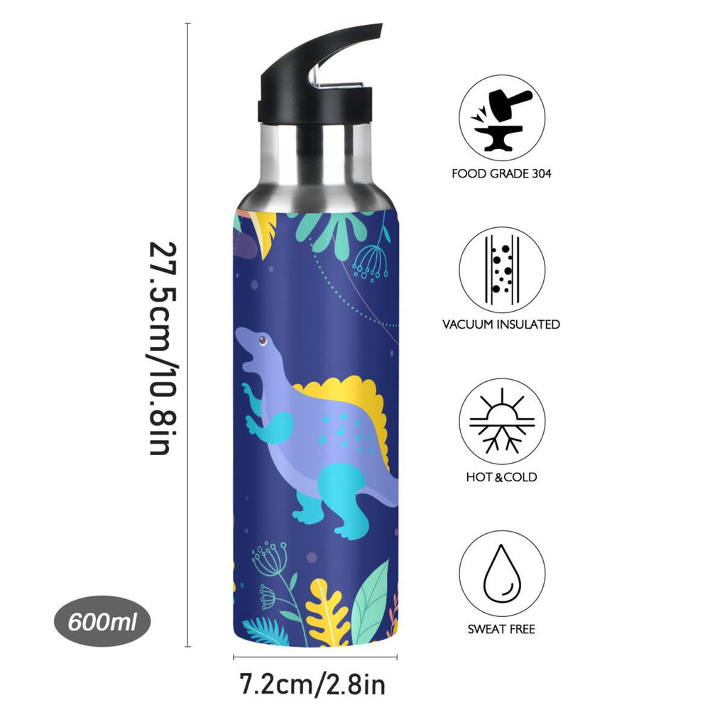 Stainless Steel Insulated Water Bottle with Straw Lid U234921