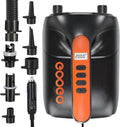 20PSI Portable Electric Paddle Board Pump with LCD Auto-Off, 6 Nozzles U25740