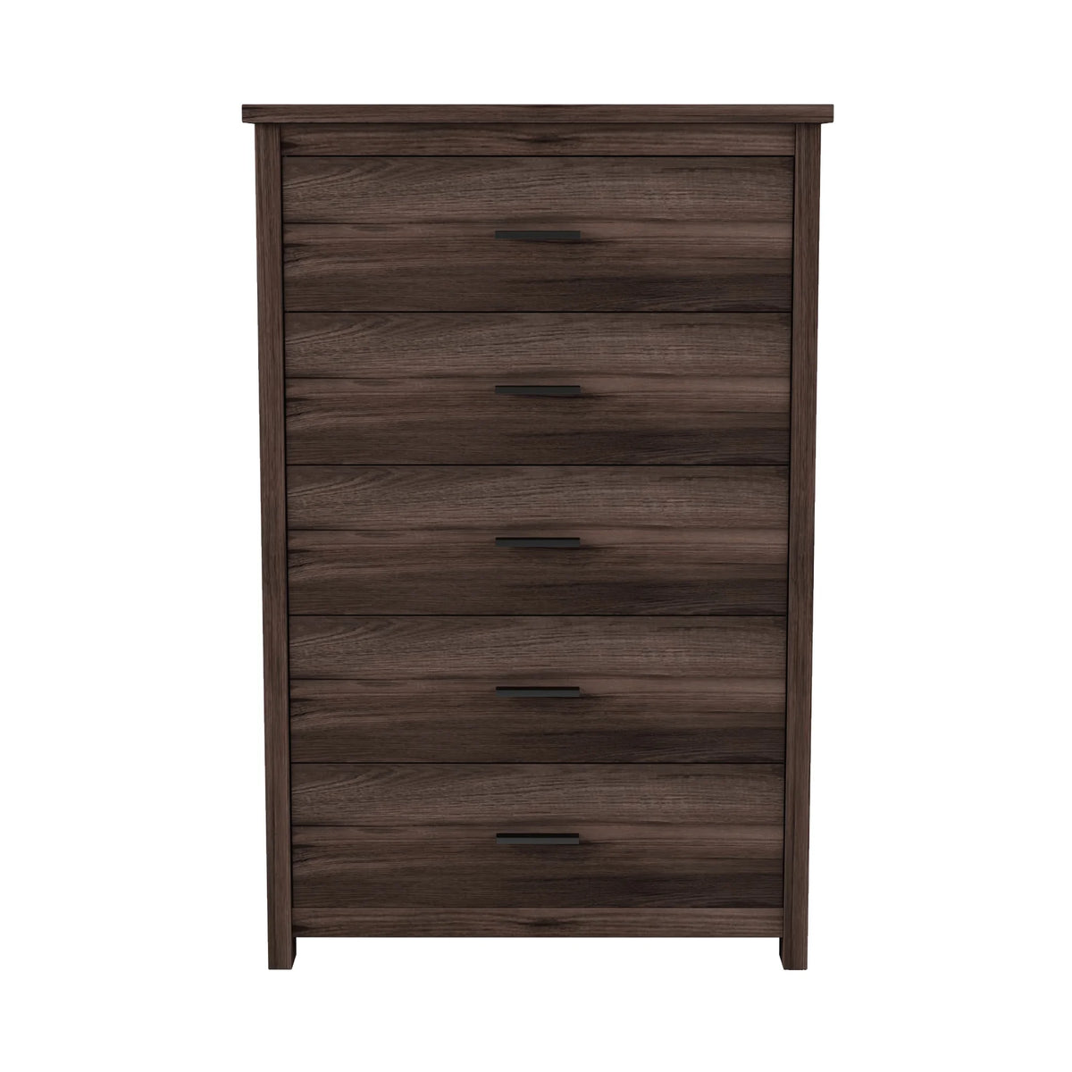 Light Gray 5 Drawer Wooden Dresser N7425