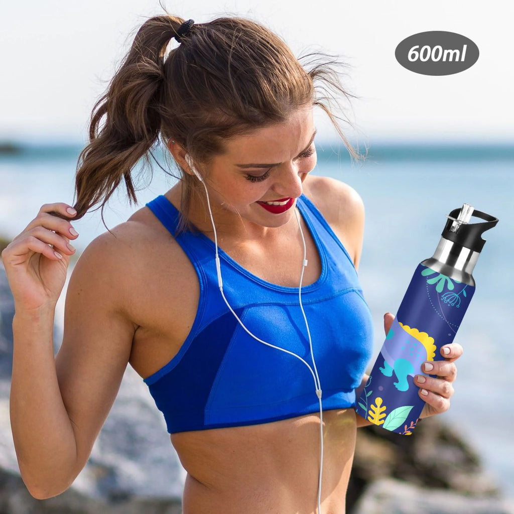 Stainless Steel Insulated Water Bottle with Straw Lid U234921