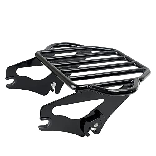 Black Detachable Luggage Rack for Harley Davidson Touring X337