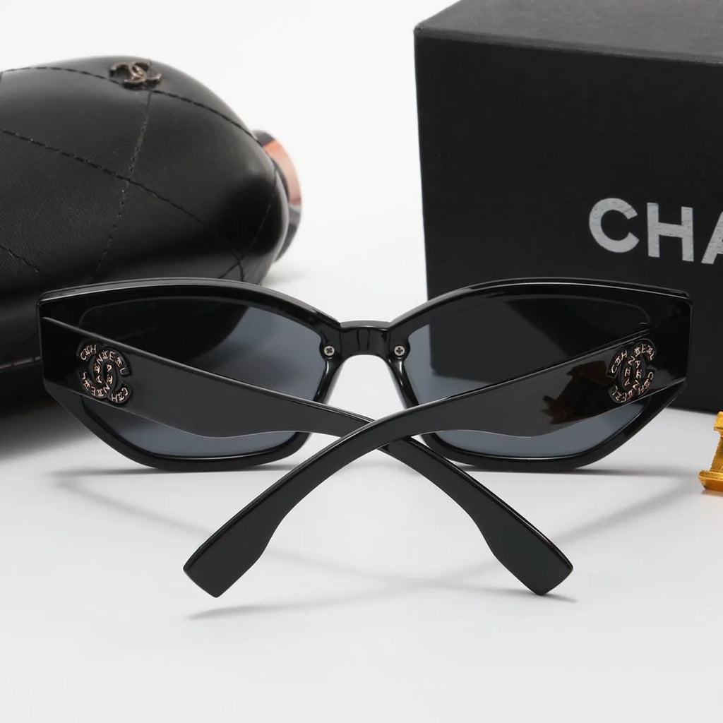 Double C Inlaid Letter Polarized Sunglasses R340174