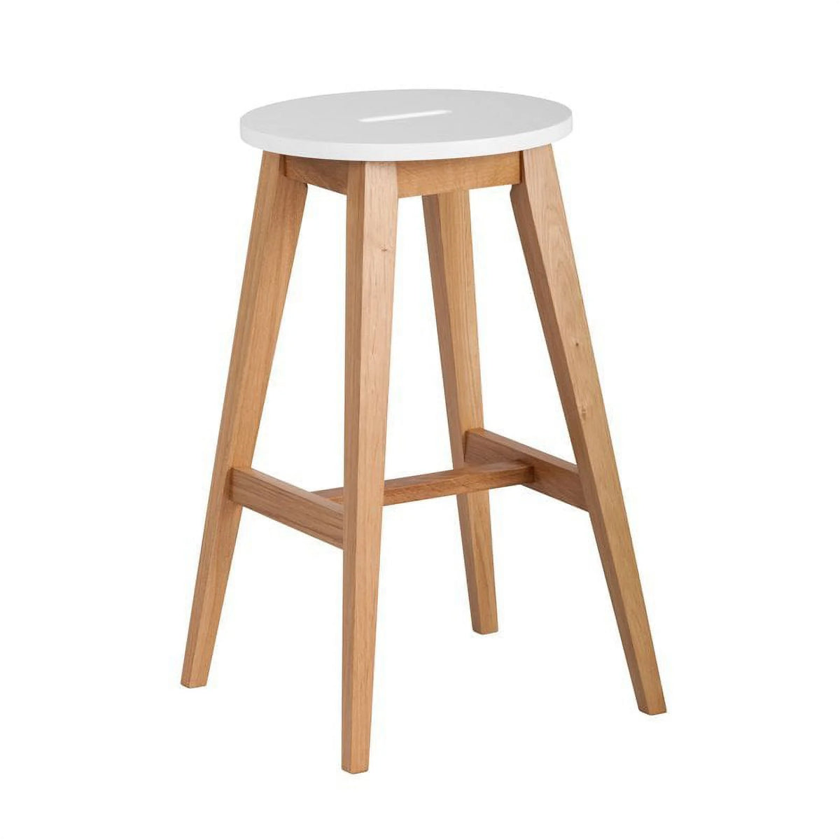 2 Piece Modern Wood Barstool Set P217036