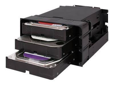 Black 3.5x22 Storage Drive Cage Z5129