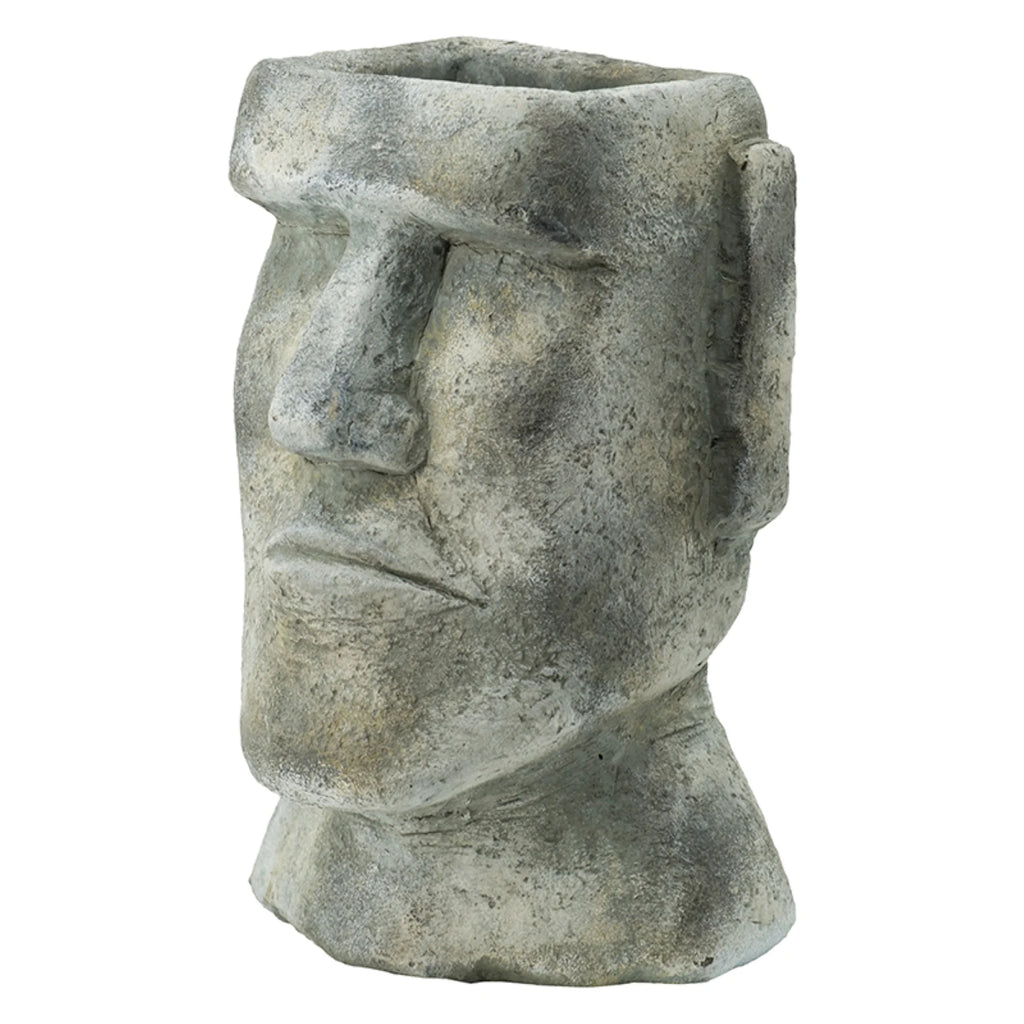 Easter Island Stone Statue Planter T287