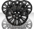 Set of 4 15" 10 Split Spoke Wheel Covers Gloss Black X340493