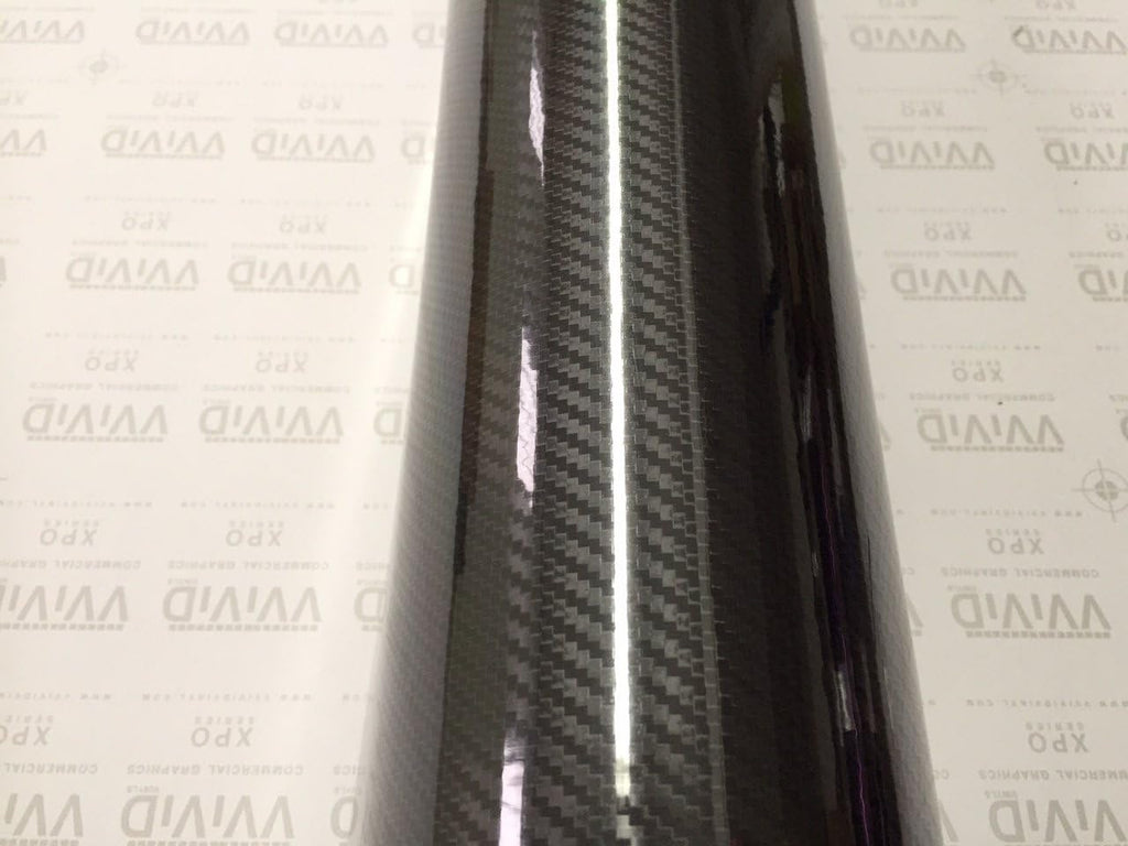 10ft x 5ft Black Carbon Fiber Vinyl Wrap Y138236