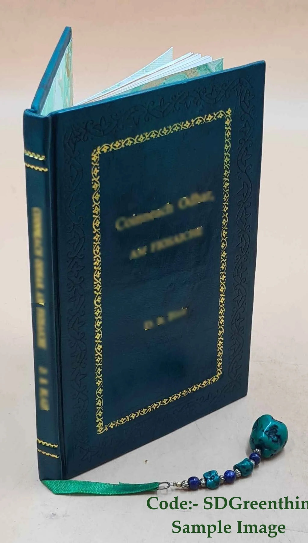 Premium Leather Bound Book Y839586