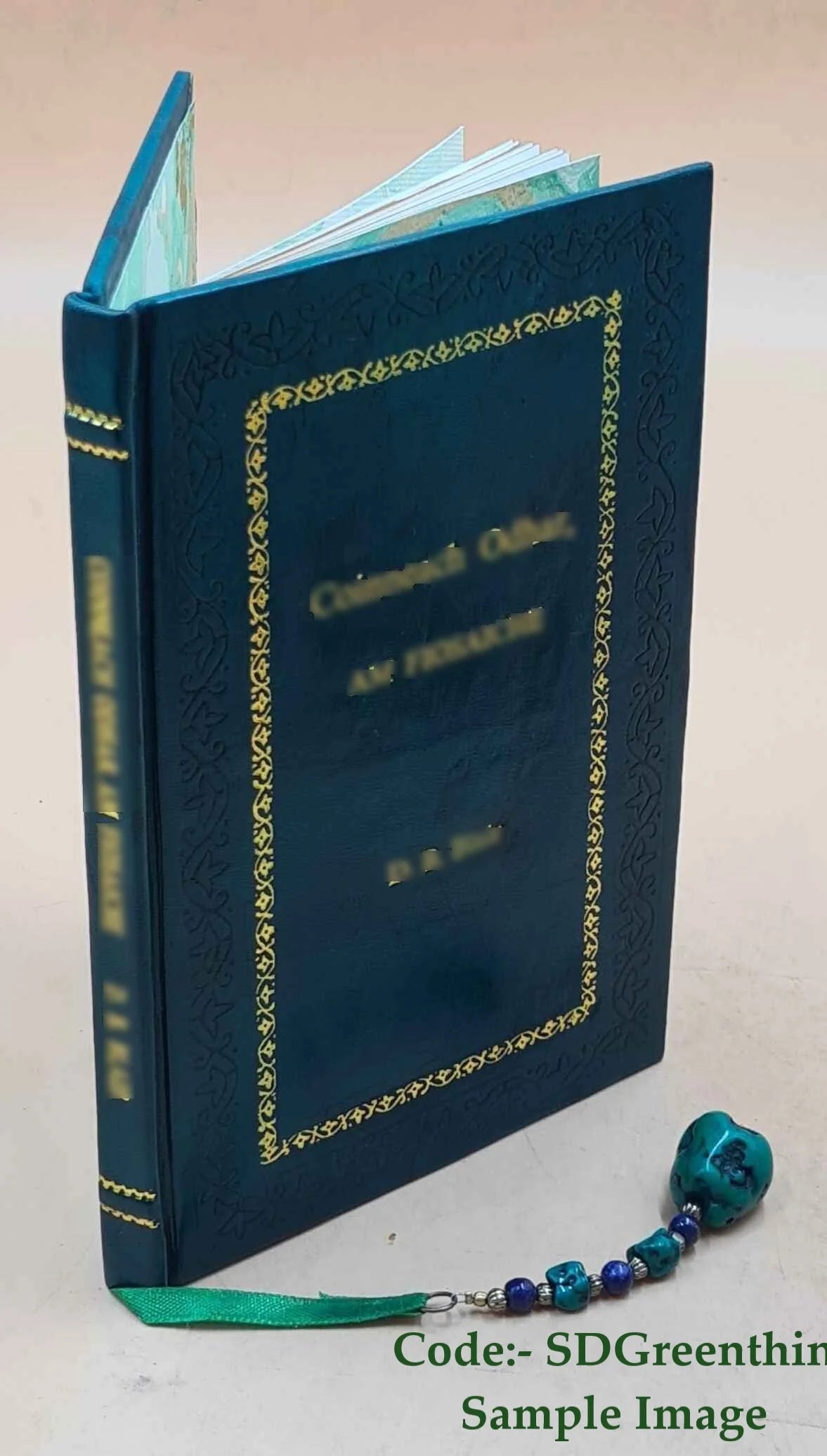 Premium Leather Bound Book Y839586