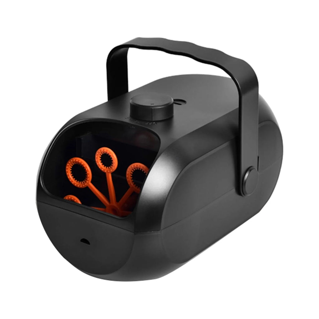Portable Automatic Bubble Maker with 6 Bubble Wands M168