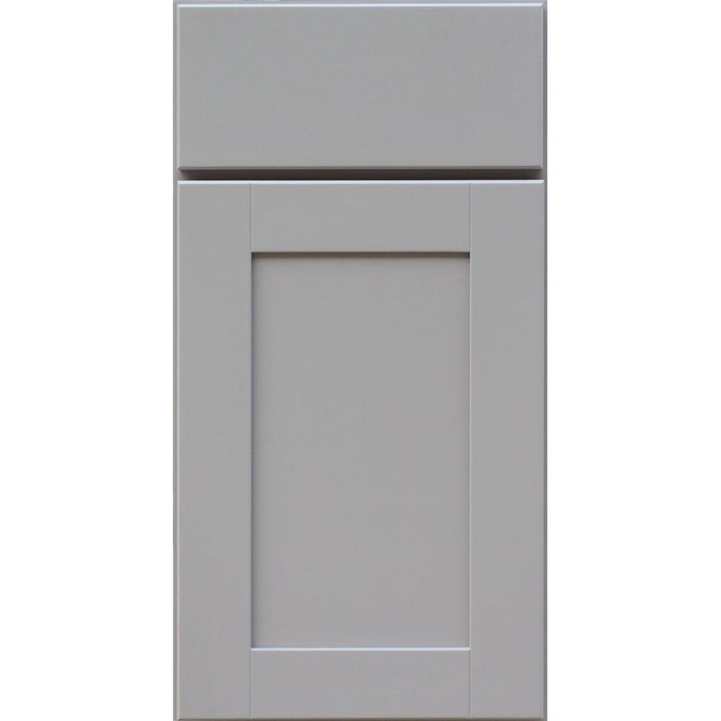 Dove Gray Single Door Base Cabinet with Dovetail Drawer G7422