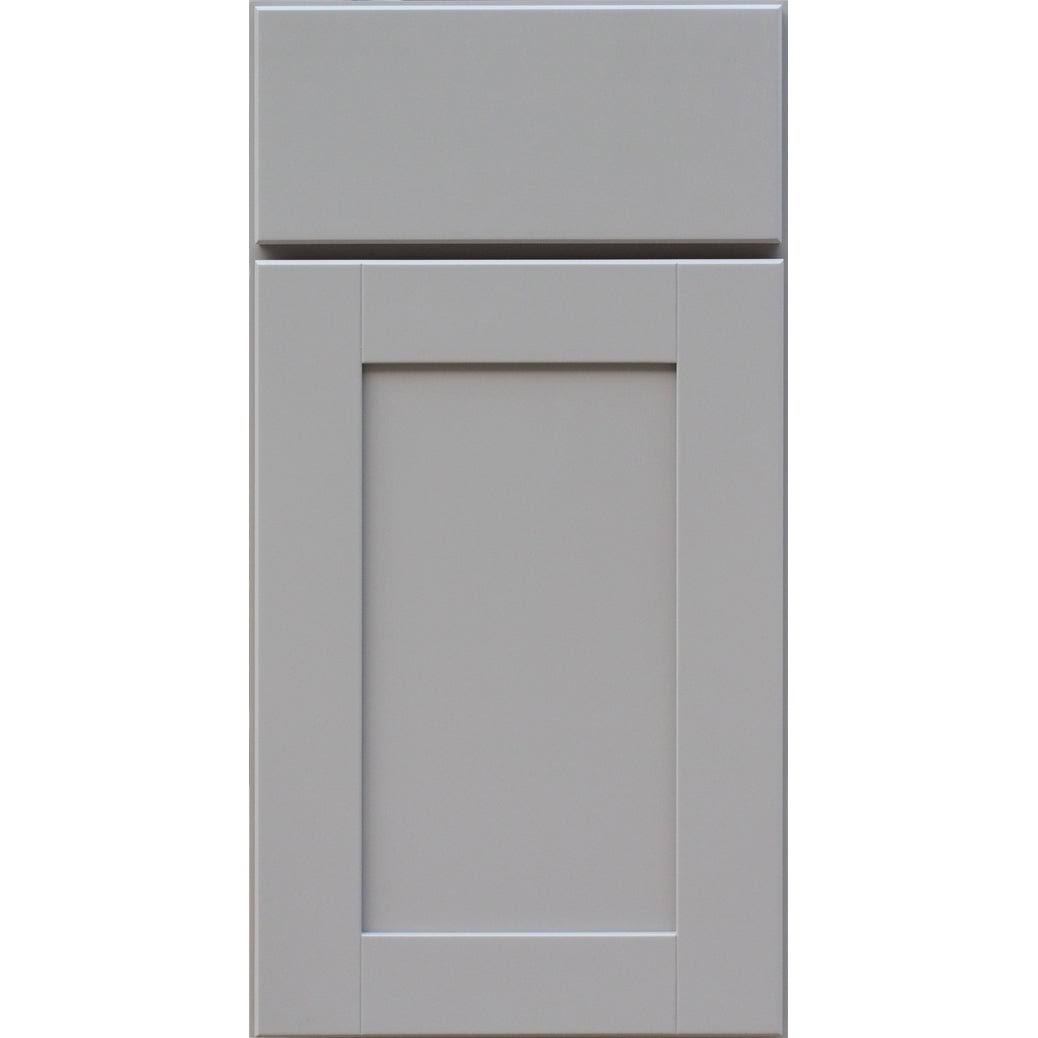Dove Gray Single Door Base Cabinet with Dovetail Drawer G7422