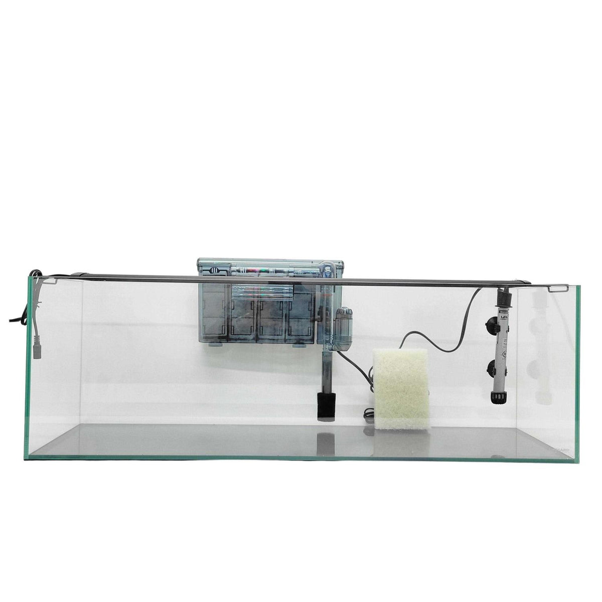 22 Gallon Clear Glass Bookshelf Aquarium Y759