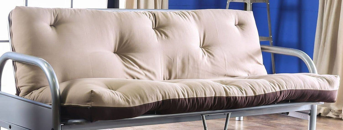 Khaki Brown Futon Mattress B2403