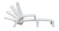 White Resin Chaise Lounge H586224