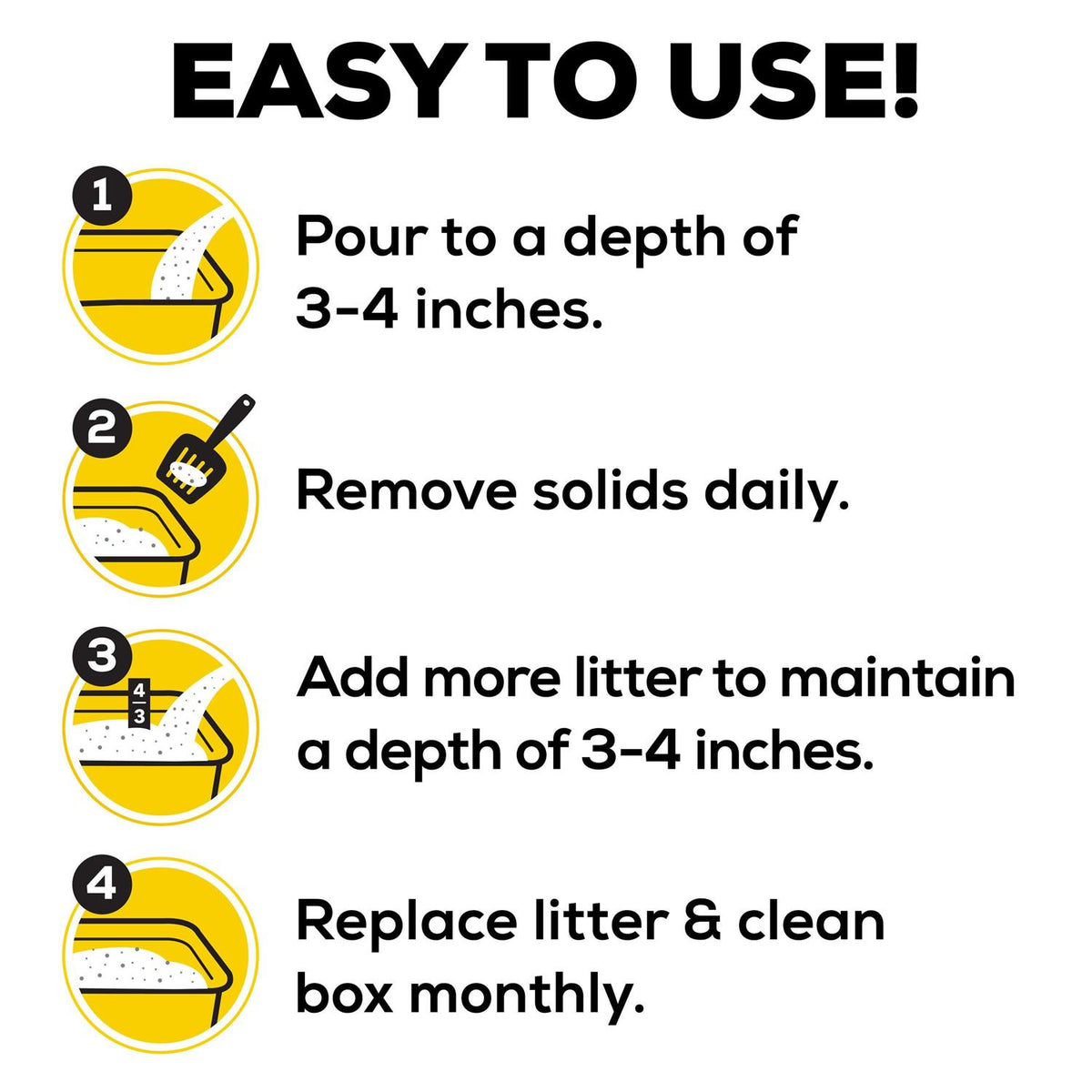 Clumping Multi-Cat Litter U5981