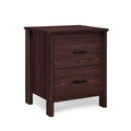 Wenge 2 Drawer Nightstand J14918