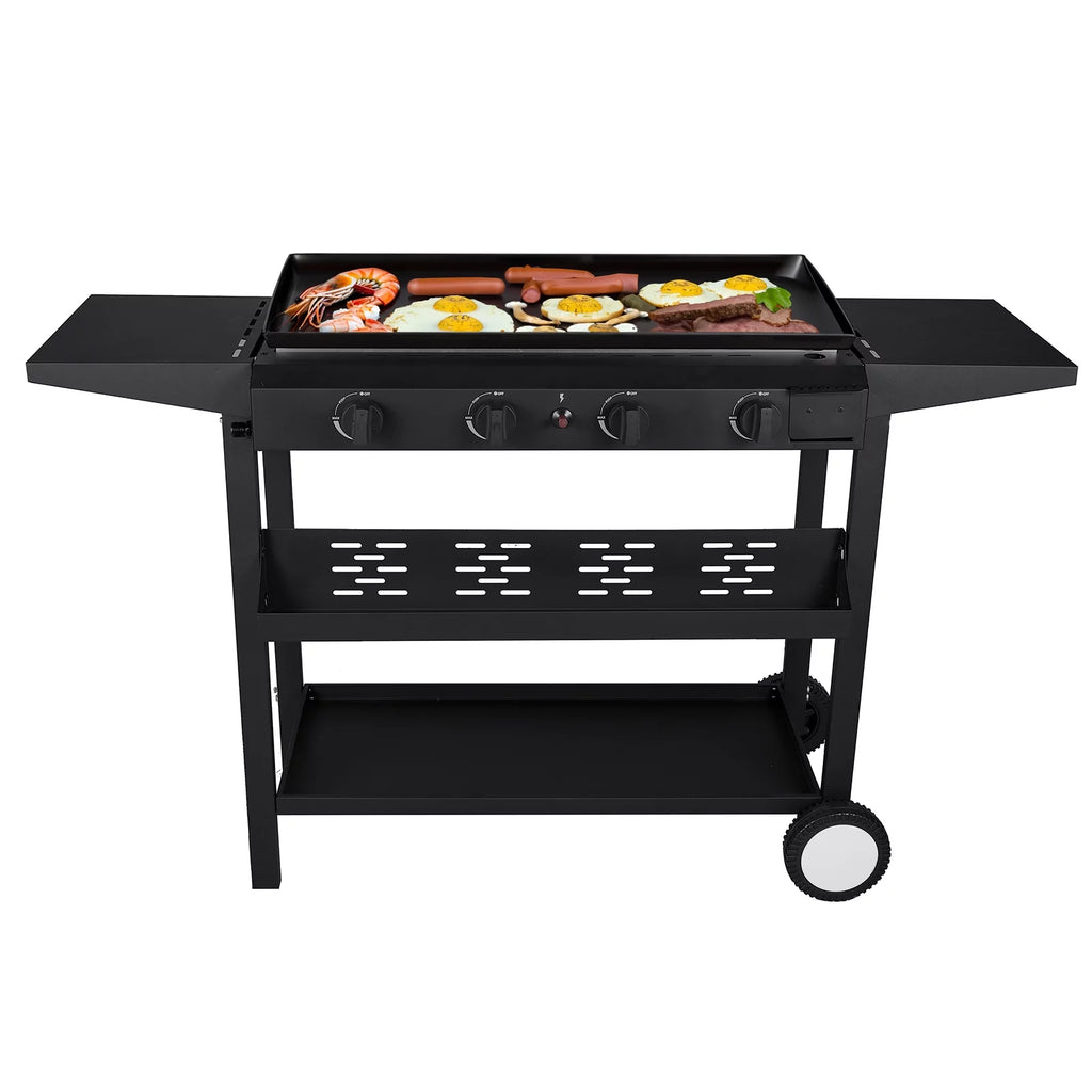 4-Burner Propane Gas BBQ Grill C245466