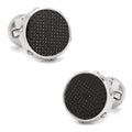 Carbon Fiber Stainless Steel Cufflinks G828886