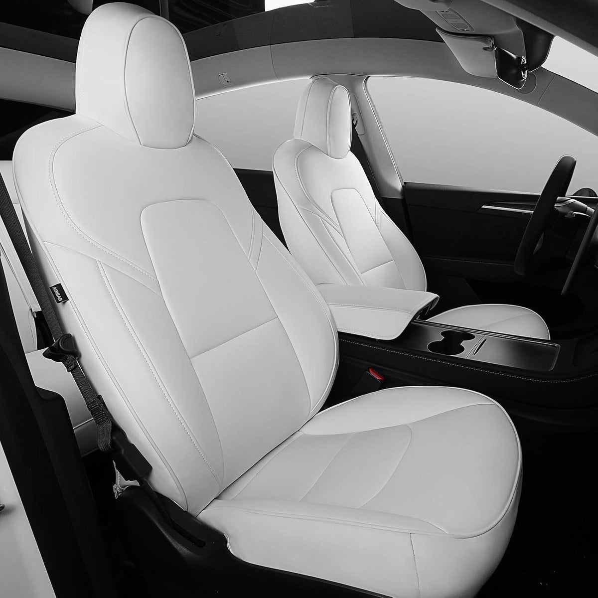 Nappa Leather Car Seat Covers 12 Pcs L26500