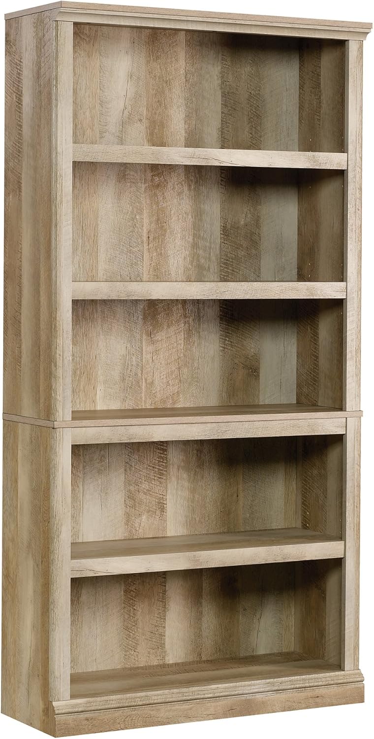 5-Shelf Bookcase, Cherry finish T16264