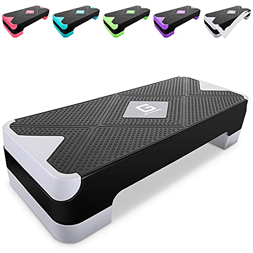 Adjustable Aerobic Stepper with 2 Risers Z42718