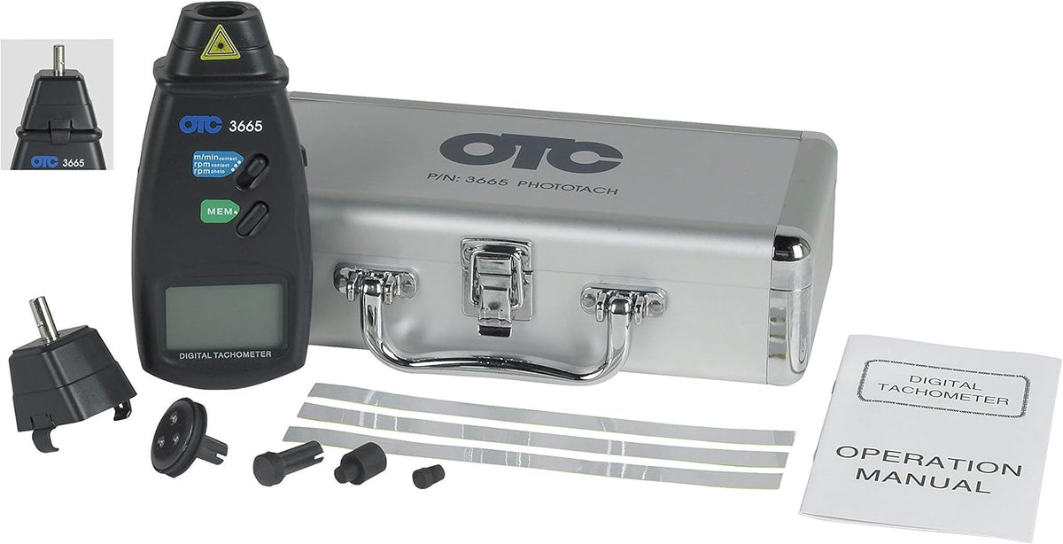 Phototach Contact/Non-Contact Tachometer X252629