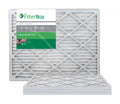 Silver MERV 8 22x36x1 Pleated AC Furnace Air Filter Pack of 4 I965605