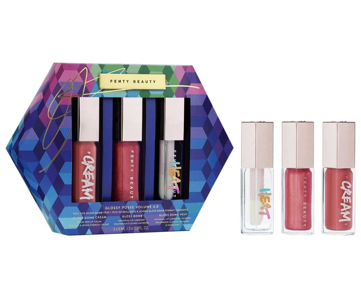 Full Size Lip Gloss Trio O379