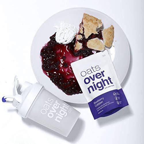 Plant Based Blueberry Cobbler High-Protein Low-Sugar Gluten-Free 2.6oz per Pack X1465