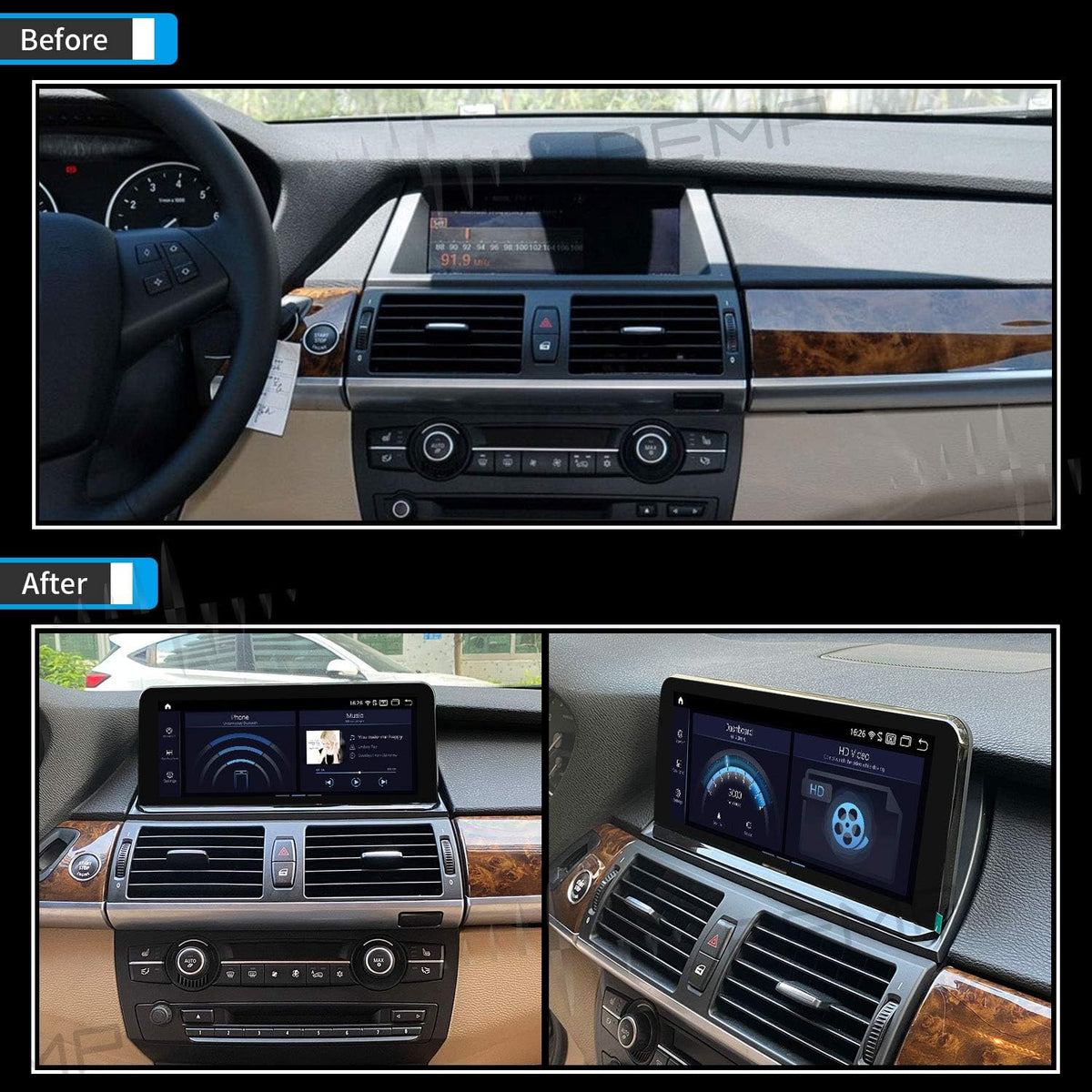 10.25 inch IPS Touch Screen for BMW E70 E71 V81043