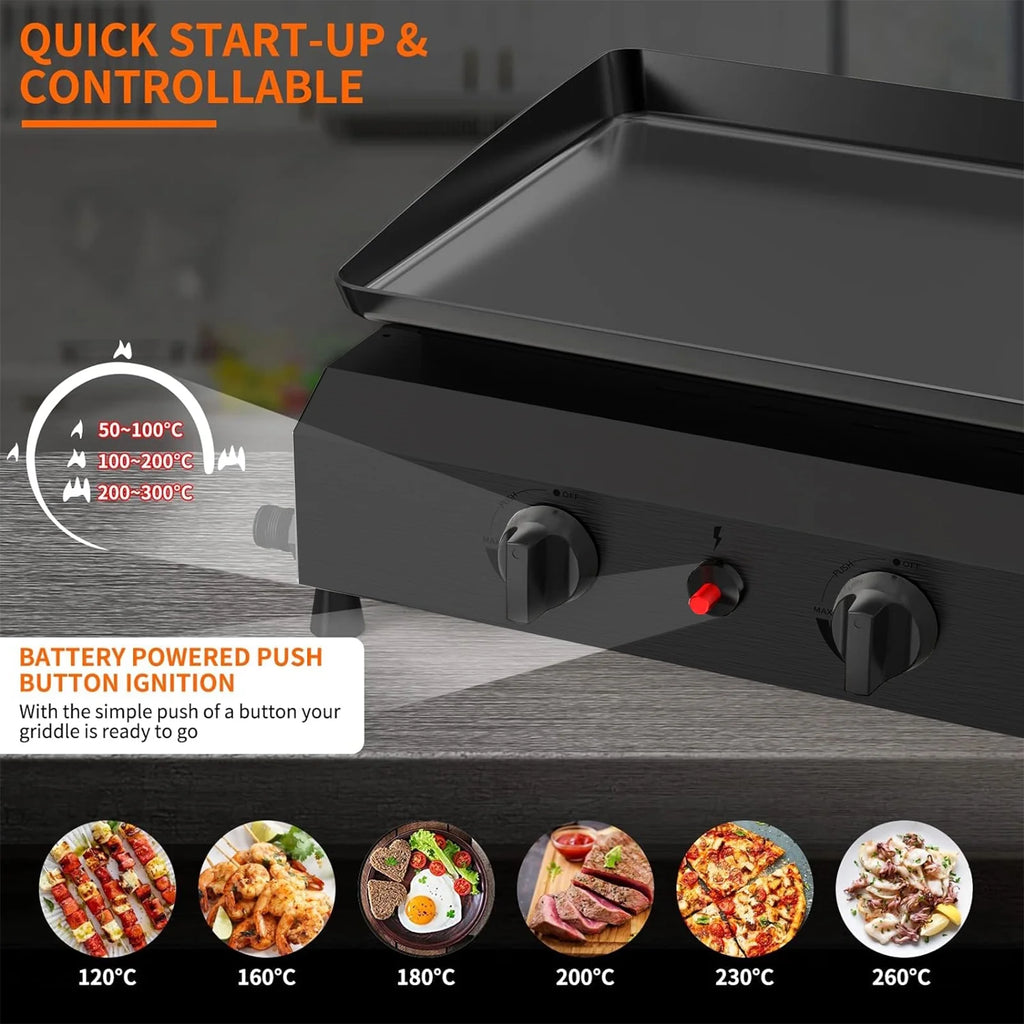 4-Burner Propane Gas BBQ Grill C245466