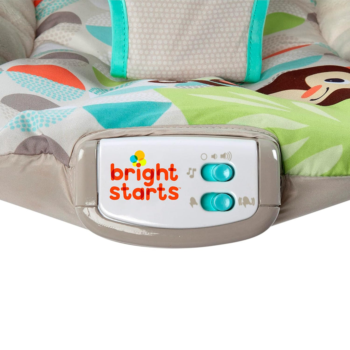 Baby Bouncer Infant Seat with Vibrations, Music, Removable Toy Bar H354